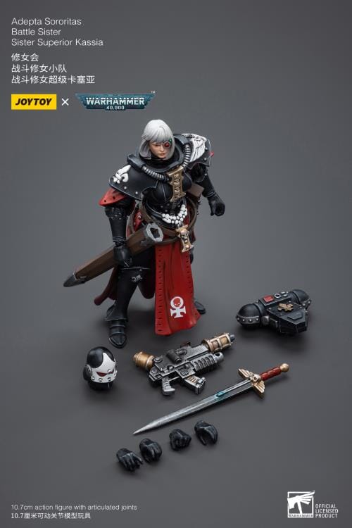 Warhammer 40K Adepta Sororitas Battle Sister Superior Kassia 1/18 Scale Figure - Image 6