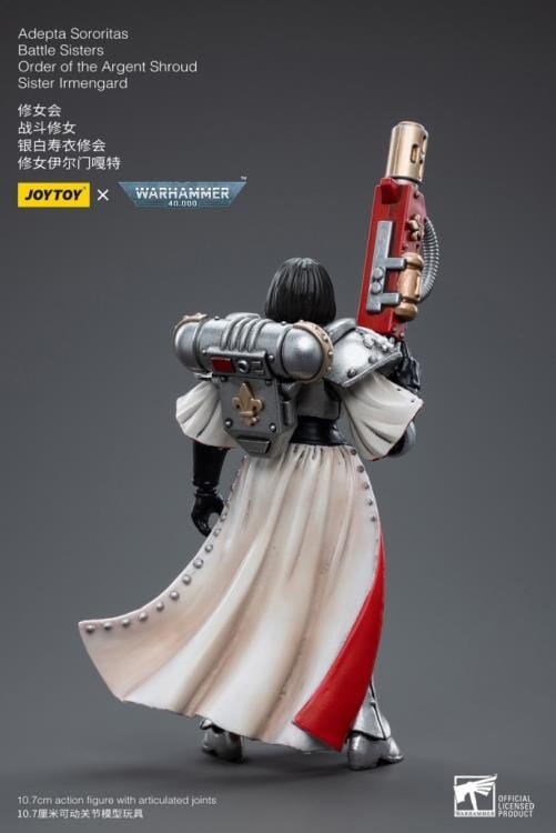 Warhammer 40k Adepta Sororitas Battle Sisters Order of the Argent Shroud Sister Irmengard 1/18 Scale Figure (Reissue) - Image 10