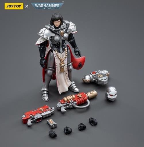 Warhammer 40k Adepta Sororitas Battle Sisters Order of the Argent Shroud Sister Irmengard 1/18 Scale Figure (Reissue) - Image 11
