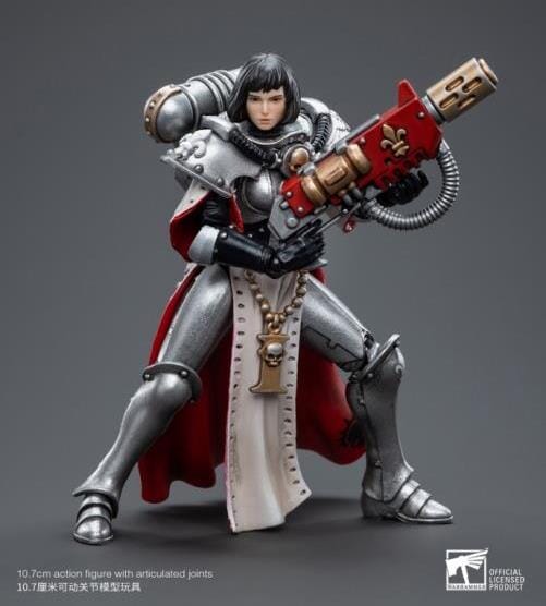 Warhammer 40k Adepta Sororitas Battle Sisters Order of the Argent Shroud Sister Irmengard 1/18 Scale Figure (Reissue) - Image 5
