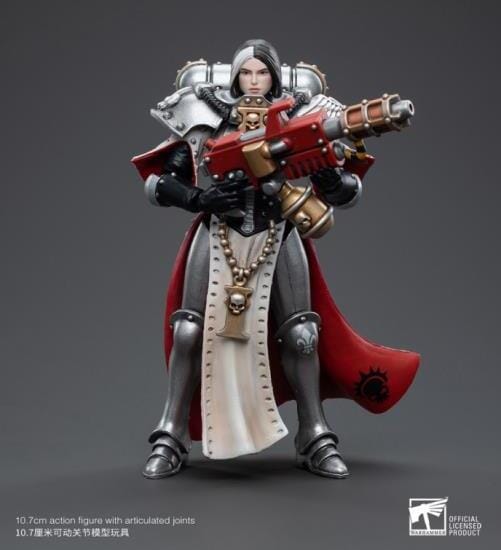 Warhammer 40k Adepta Sororitas Battle Sisters Order of the Argent Shroud Sister Vitas 1/18 Scale Figure - Image 2