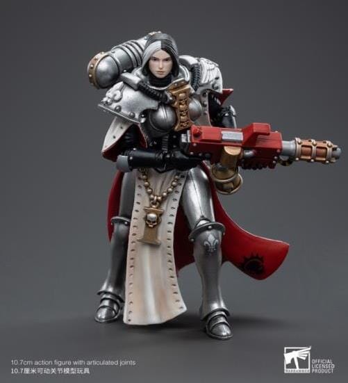 Warhammer 40k Adepta Sororitas Battle Sisters Order of the Argent Shroud Sister Vitas 1/18 Scale Figure - Image 4