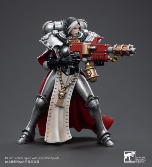 Warhammer 40k Adepta Sororitas Battle Sisters Order of the Argent Shroud Sister Vitas 1/18 Scale Figure - Image 5