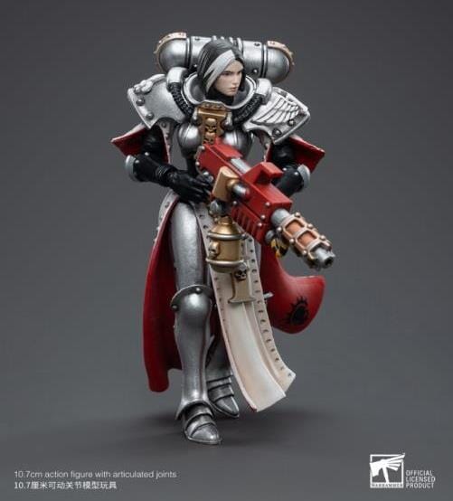 Warhammer 40k Adepta Sororitas Battle Sisters Order of the Argent Shroud Sister Vitas 1/18 Scale Figure - Image 6