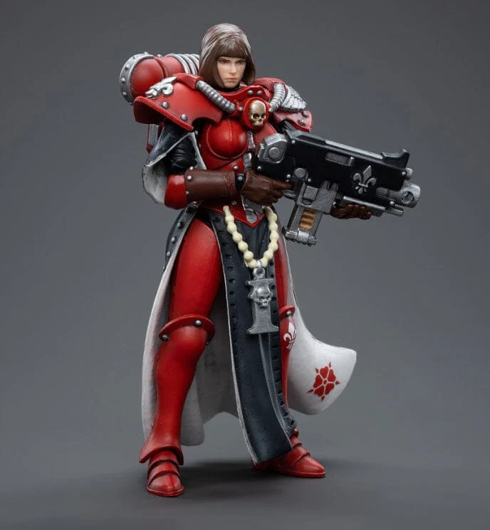 Warhammer 40K Adepta Sororitas Battle Sisters Order of the Bloody Rose Sister Lonell 1/18 Scale Figure - Image 3