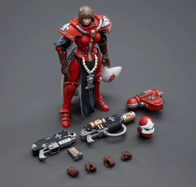 Warhammer 40K Adepta Sororitas Battle Sisters Order of the Bloody Rose Sister Lonell 1/18 Scale Figure - Image 8