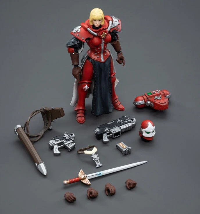 Warhammer 40K Adepta Sororitas Battle Sisters Order of the Bloody Rose Sister Superior Kamina 1/18 Scale Figure - Image 9