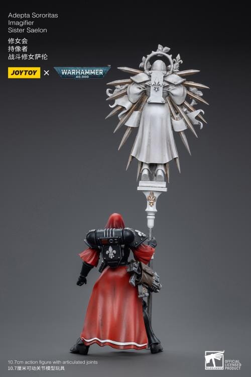 Warhammer 40K Adepta Sororitas Imagifier Sister Saelon 1/18 Scale Figure - Image 4