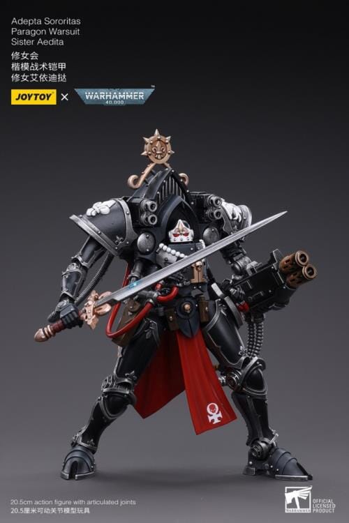 Warhammer 40k Adepta Sororitas Paragon Warsuit Sister Aedita 1/18 Scale Figure - Image 11