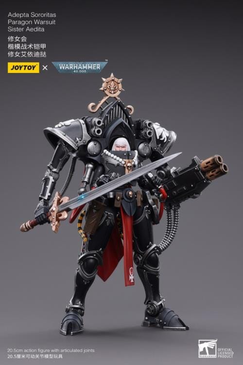 Warhammer 40k Adepta Sororitas Paragon Warsuit Sister Aedita 1/18 Scale Figure - Image 13