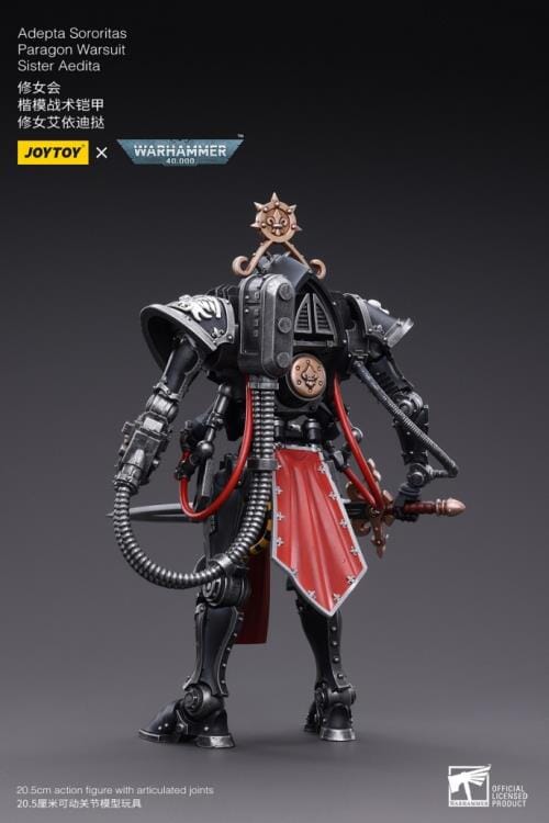 Warhammer 40k Adepta Sororitas Paragon Warsuit Sister Aedita 1/18 Scale Figure - Image 6