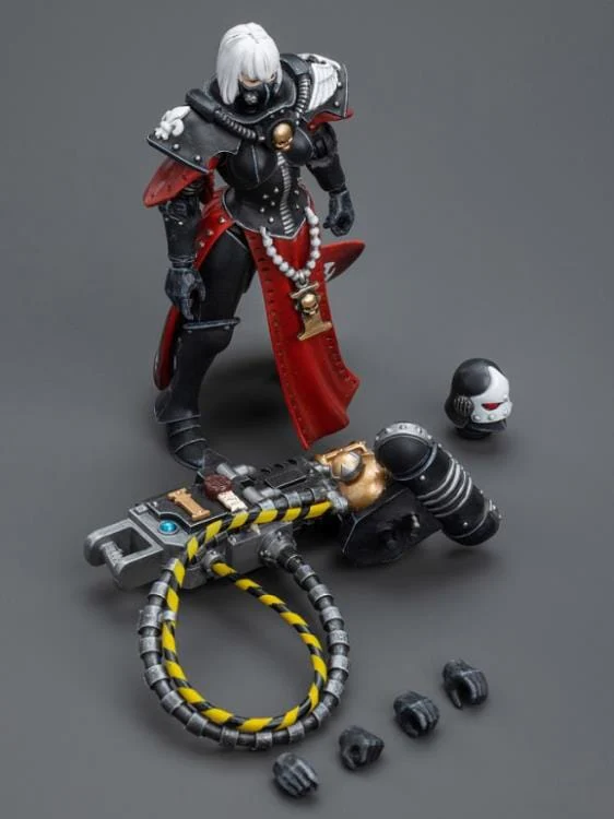 Warhammer 40k Adepta Sororitas Retributor with Heavy Flamer 1/18 Scale Figure - Image 9