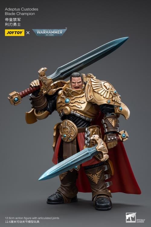Warhammer 40K Adeptus Custodes Blade Champion 1/18 Scale Action Figure - Image 4