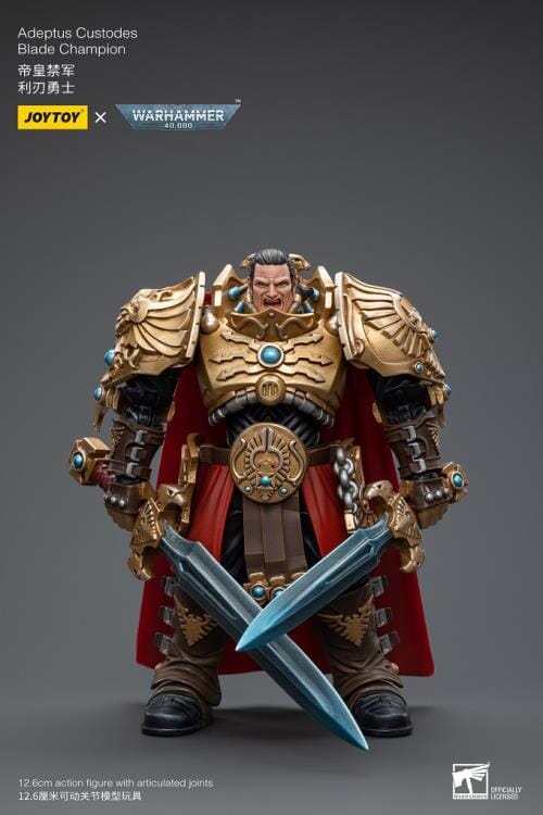 Warhammer 40K Adeptus Custodes Blade Champion 1/18 Scale Action Figure - Image 5