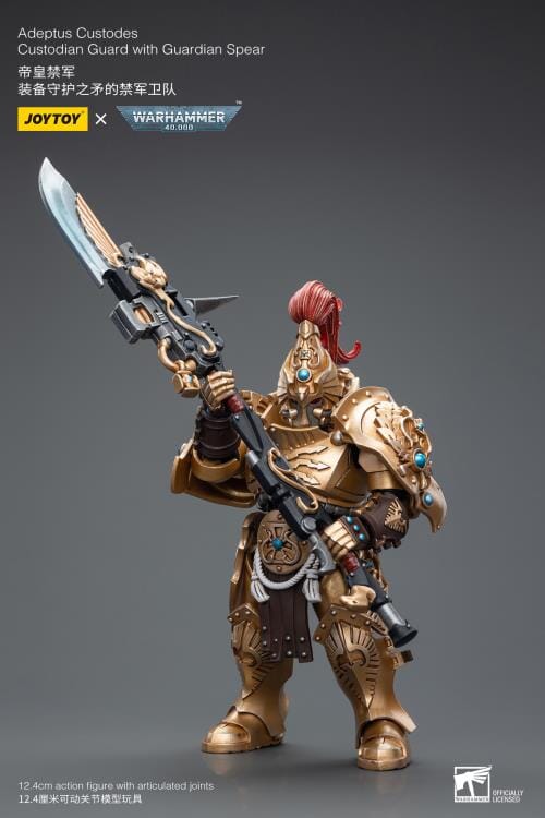 Warhammer 40K Adeptus Custodes Custodian Guard with Guardian Spear 1/18 Scale Figure - Image 3