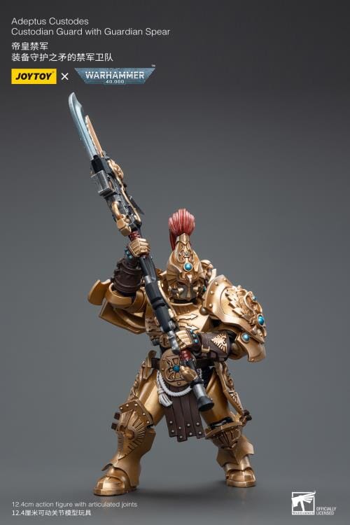 Warhammer 40K Adeptus Custodes Custodian Guard with Guardian Spear 1/18 Scale Figure - Image 4