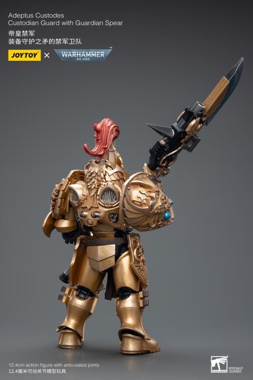 Warhammer 40K Adeptus Custodes Custodian Guard with Guardian Spear 1/18 Scale Figure - Image 8