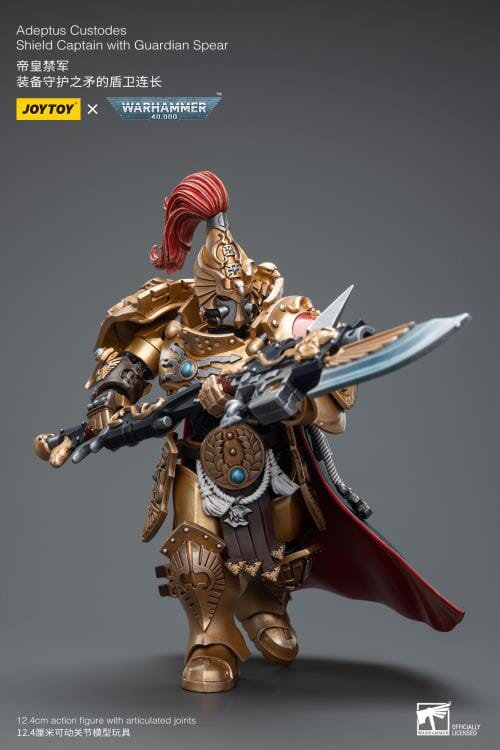 Warhammer 40K Adeptus Custodes Shield Captain with Guardian Spear 1/18 Scale Figure - Image 5