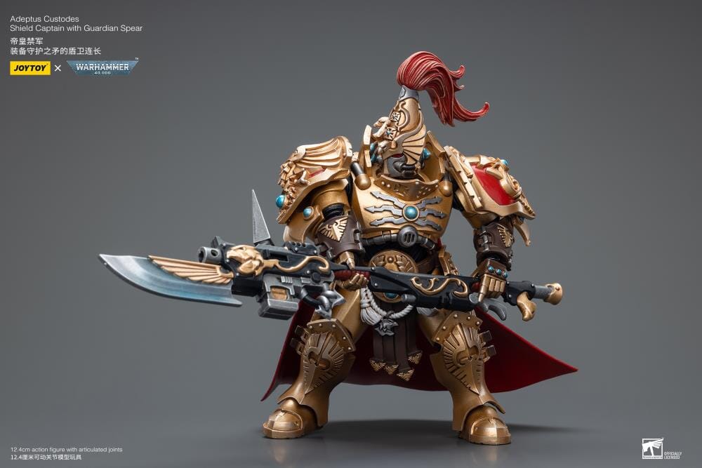 Warhammer 40K Adeptus Custodes Shield Captain with Guardian Spear 1/18 Scale Figure - Image 6