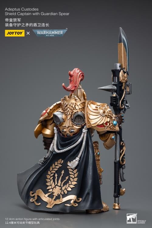 Warhammer 40K Adeptus Custodes Shield Captain with Guardian Spear 1/18 Scale Figure - Image 8