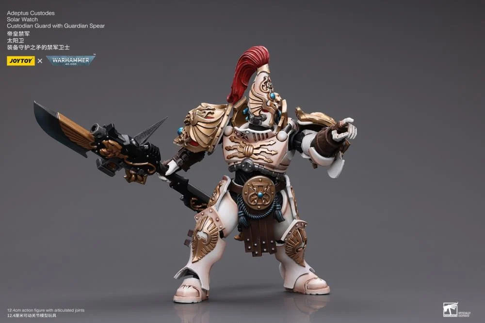 Warhammer 40K Adeptus Custodes Solar Watch Custodian Guard with Guardian Spear 1/18 Scale Figure - Image 6