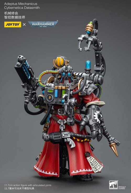 Warhammer 40k Adeptus Mechanicus Cybernetica Datasmith 1/18 Scale Figure - Image 2