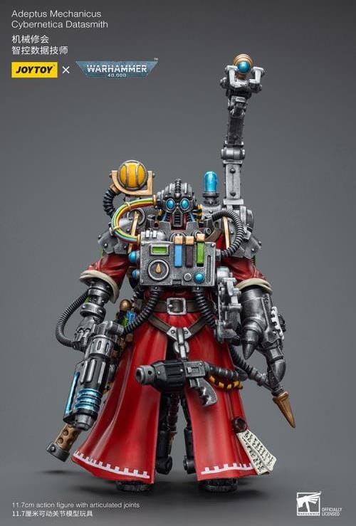 Warhammer 40k Adeptus Mechanicus Cybernetica Datasmith 1/18 Scale Figure - Image 3