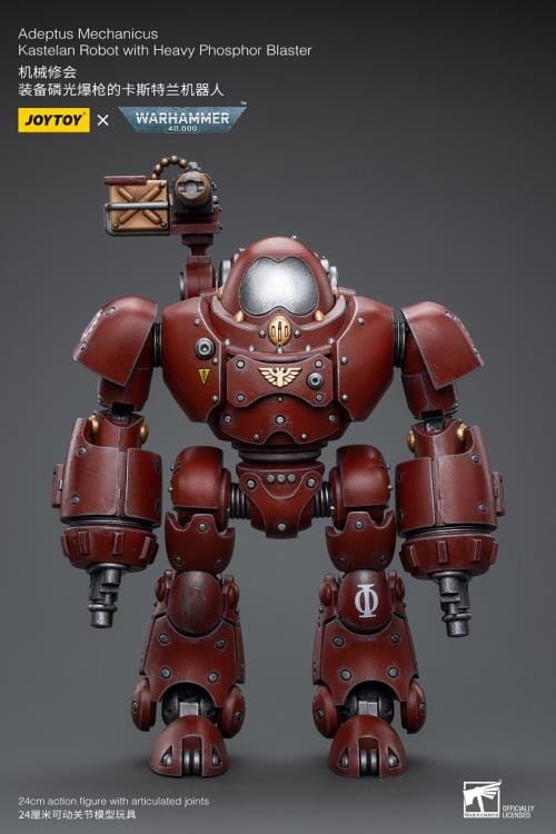 Warhammer 40K Adeptus Mechanicus Kastelan Robot with Heavy Phosphor Blaster 1/18 Scale Figure - Image 2