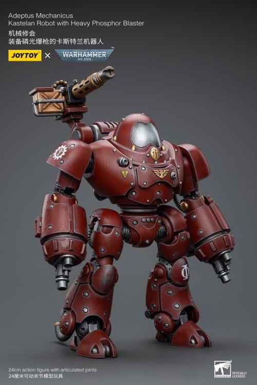 Warhammer 40K Adeptus Mechanicus Kastelan Robot with Heavy Phosphor Blaster 1/18 Scale Figure - Image 4