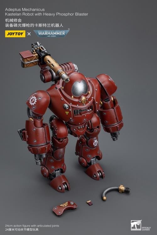 Warhammer 40K Adeptus Mechanicus Kastelan Robot with Heavy Phosphor Blaster 1/18 Scale Figure - Image 8