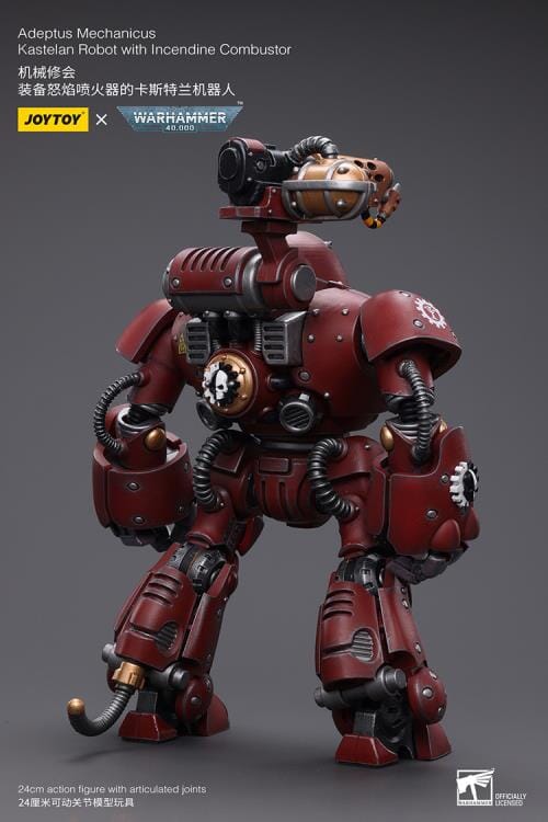 Warhammer 40k Adeptus Mechanicus Kastelan Robot with Incendine Combustor 1/18 Scale Figure - Image 4