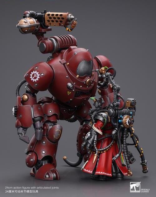 Warhammer 40k Adeptus Mechanicus Kastelan Robot with Incendine Combustor 1/18 Scale Figure - Image 7