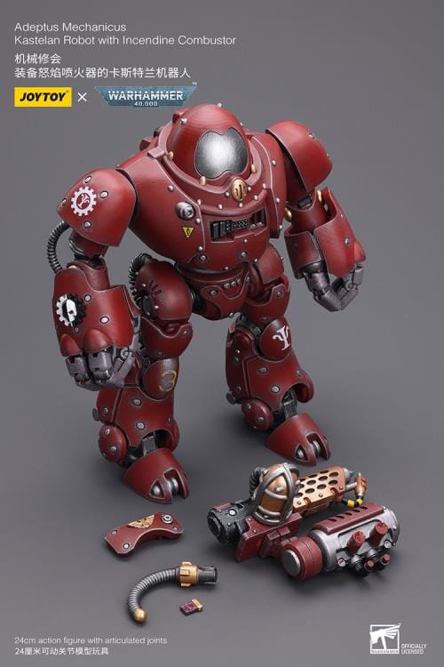 Warhammer 40k Adeptus Mechanicus Kastelan Robot with Incendine Combustor 1/18 Scale Figure - Image 9