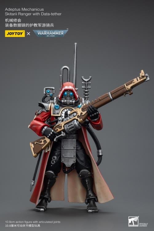Warhammer 40K Adeptus Mechanicus Skitarrii Ranger with Data-Tether 1/18 Scale Figure - Image 2