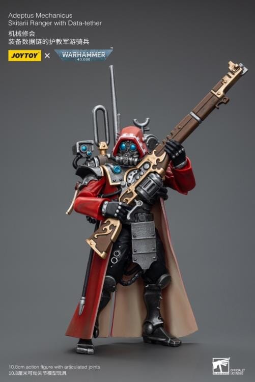 Warhammer 40K Adeptus Mechanicus Skitarrii Ranger with Data-Tether 1/18 Scale Figure - Image 3