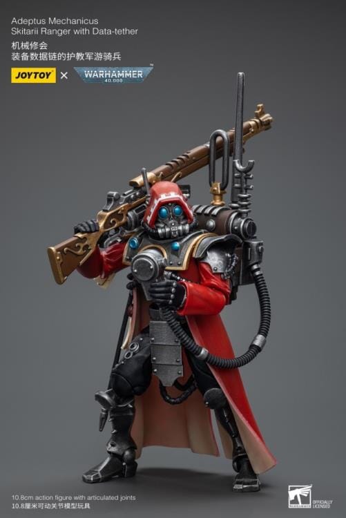 Warhammer 40K Adeptus Mechanicus Skitarrii Ranger with Data-Tether 1/18 Scale Figure - Image 4