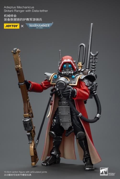 Warhammer 40K Adeptus Mechanicus Skitarrii Ranger with Data-Tether 1/18 Scale Figure - Image 7