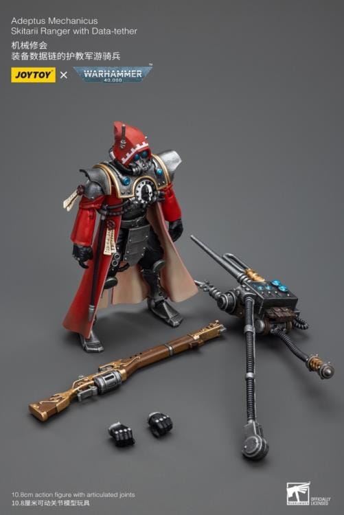 Warhammer 40K Adeptus Mechanicus Skitarrii Ranger with Data-Tether 1/18 Scale Figure - Image 9