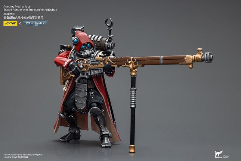 Warhammer 40K Adeptus Mechanicus Skitarrii Ranger with Transuranic Arquebus 1/18 Scale Figure - Image 3
