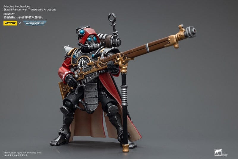 Warhammer 40K Adeptus Mechanicus Skitarrii Ranger with Transuranic Arquebus 1/18 Scale Figure - Image 5