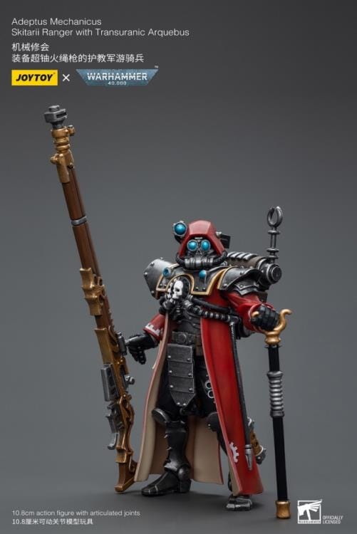 Warhammer 40K Adeptus Mechanicus Skitarrii Ranger with Transuranic Arquebus 1/18 Scale Figure - Image 7