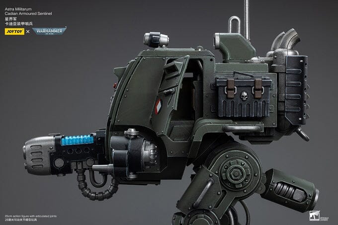 Warhammer 40K Astra Militarum Cadian Armoured Sentinel 1/18 Scale Figure - Image 10