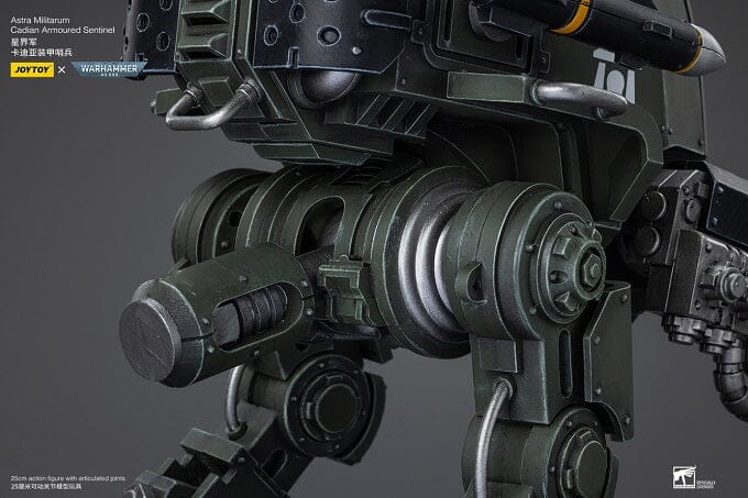 Warhammer 40K Astra Militarum Cadian Armoured Sentinel 1/18 Scale Figure - Image 14