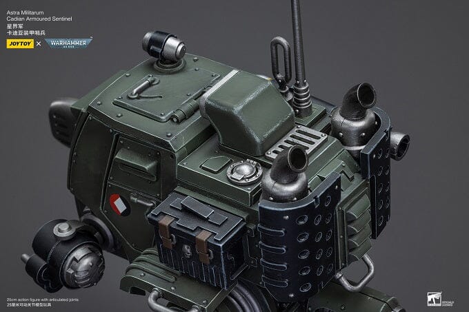 Warhammer 40K Astra Militarum Cadian Armoured Sentinel 1/18 Scale Figure - Image 18