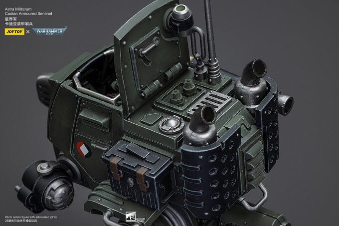 Warhammer 40K Astra Militarum Cadian Armoured Sentinel 1/18 Scale Figure - Image 19