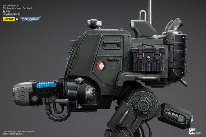 Warhammer 40K Astra Militarum Cadian Armoured Sentinel 1/18 Scale Figure - Image 9