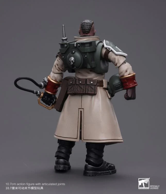 Warhammer 40k Astra Militarum Cadian Command Squad Commander with Power Sword 1/18 Scale Figure - Image 5