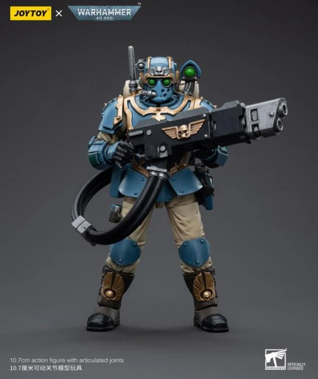 Warhammer 40k Astra Militarum Tempestus 55th Kappic Eagles Hot-Shot Volley Gunner 1/18 Scale Figure - Image 2