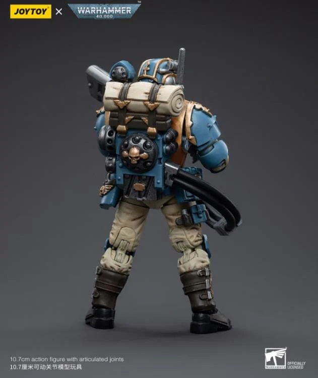 Warhammer 40k Astra Militarum Tempestus 55th Kappic Eagles Hot-Shot Volley Gunner 1/18 Scale Figure - Image 3