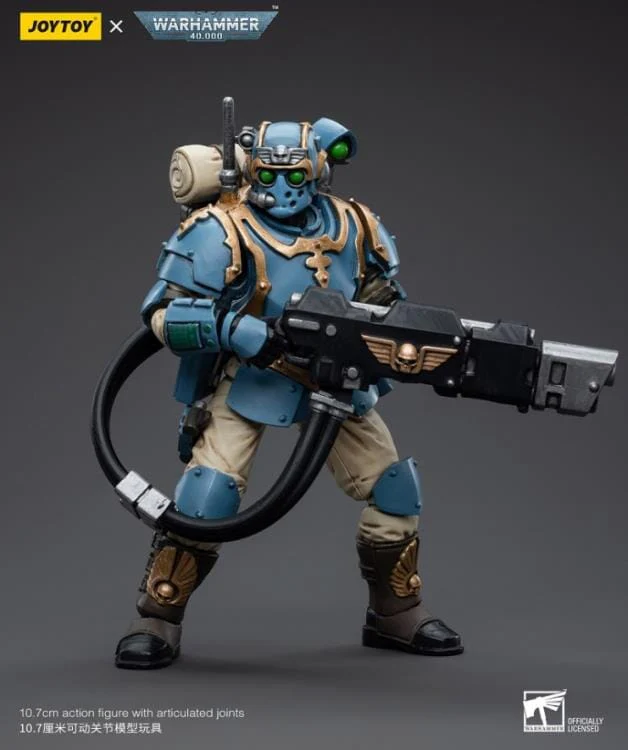 Warhammer 40k Astra Militarum Tempestus 55th Kappic Eagles Hot-Shot Volley Gunner 1/18 Scale Figure - Image 7